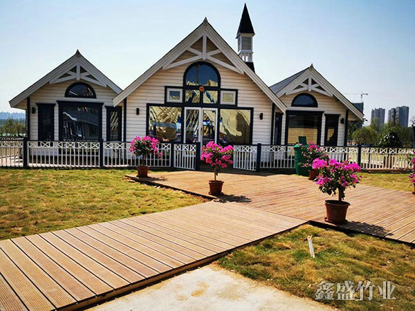 長沙月亮島竹裝飾 長沙月亮島竹裝飾